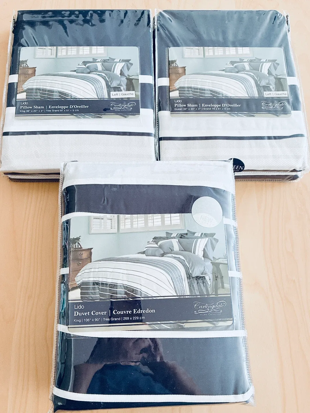 New Carlingdale Lido King Duvet Cover & Pillow Shams thumbnail