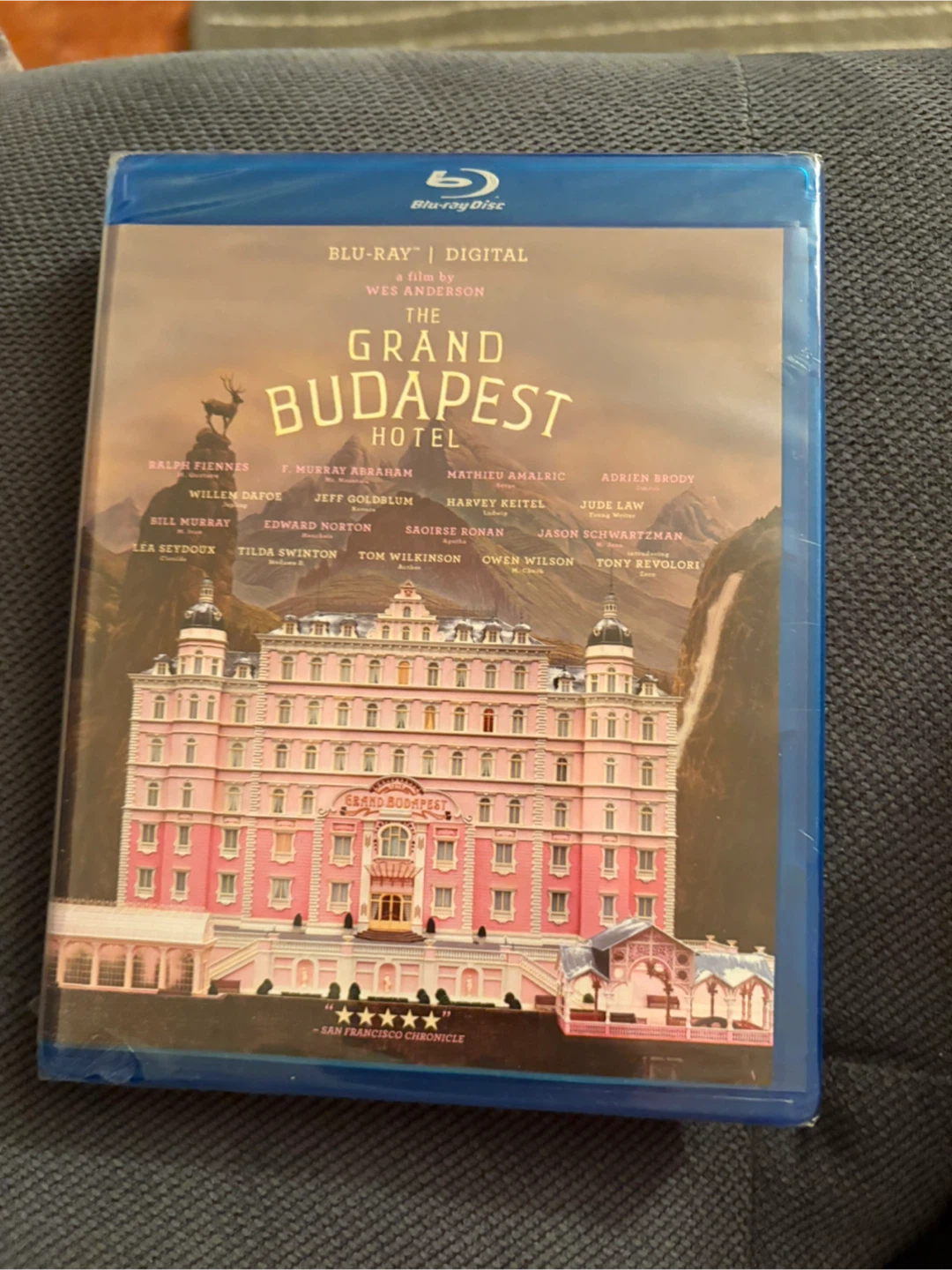 The Grand Budapest Hotel. Blu-ray Disc