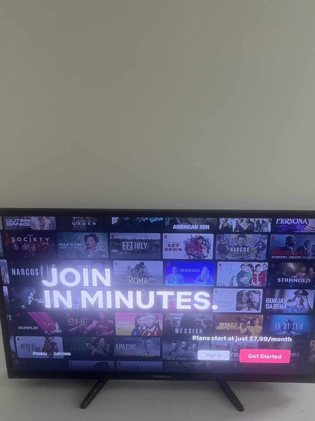 Westinghouse TV