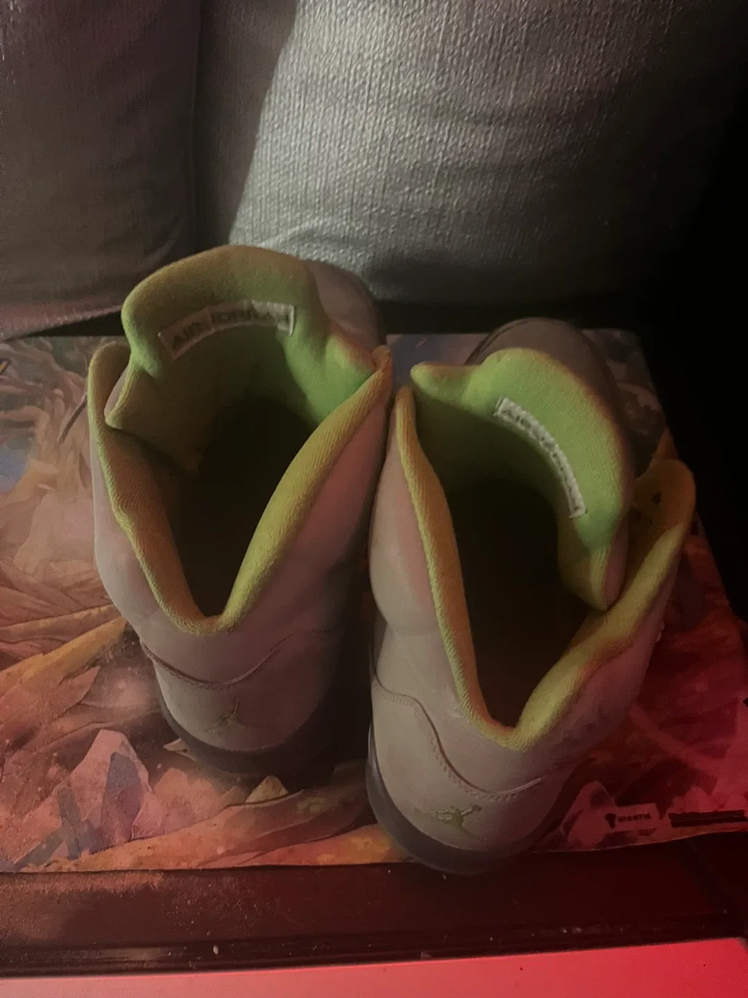 Air Jordan 5 Retro green bean, Size 13 image indicator(3)