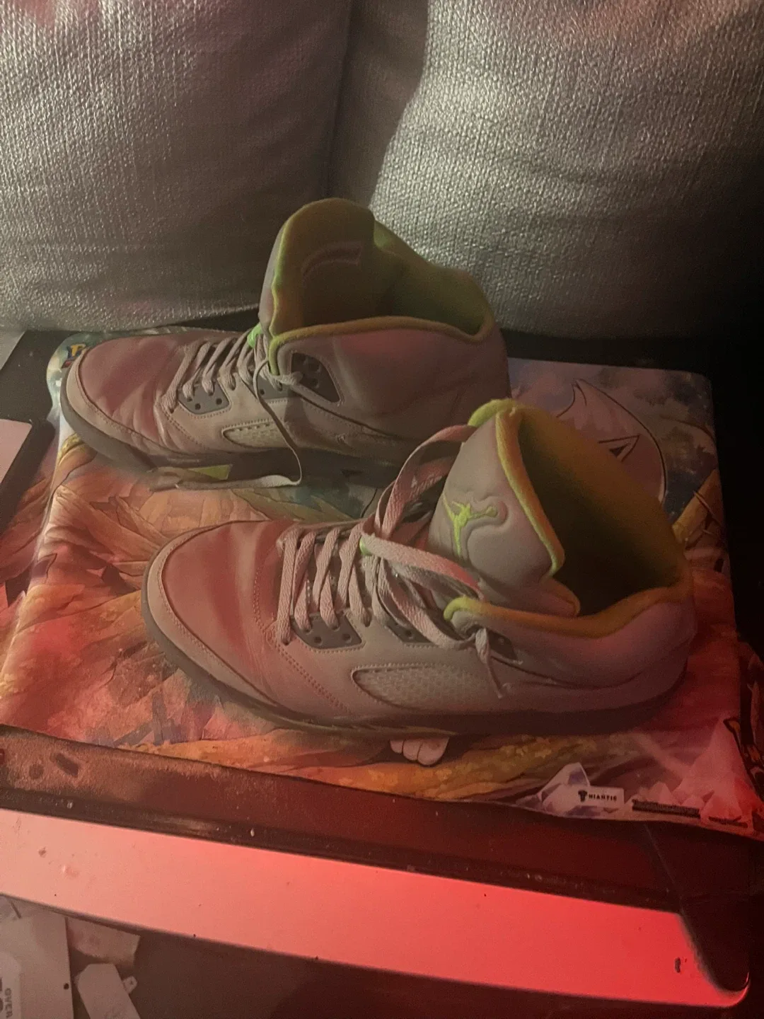 Air Jordan 5 Retro green bean, Size 13 image indicator(2)