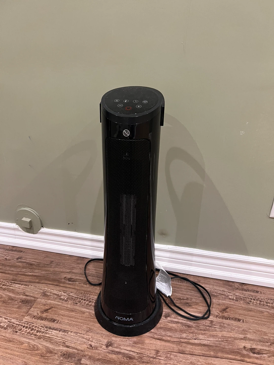 NOMA Oscillating Ceramic Tower Heater