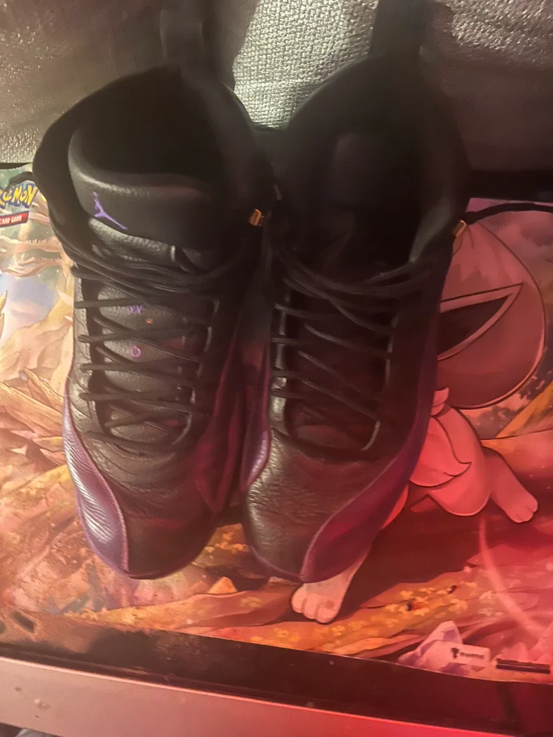 Air Jordan 12 Retro Black/Purple, Size 13 US image indicator(5)