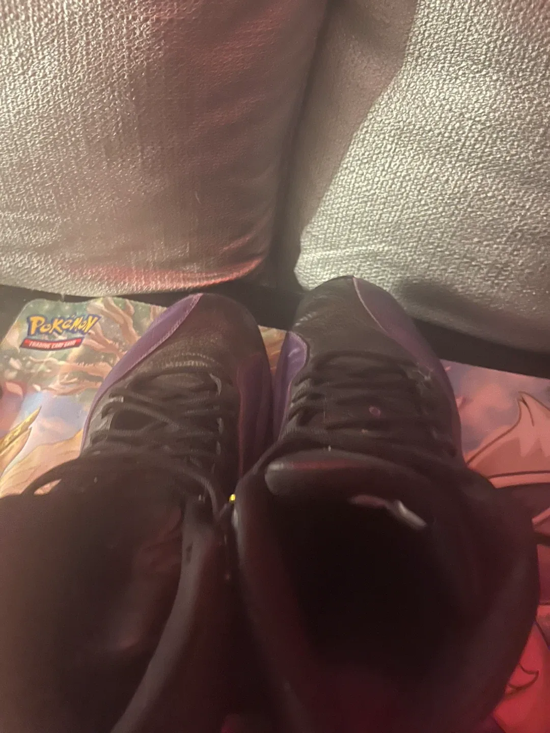 Air Jordan 12 Retro Black/Purple, Size 13 US image indicator(7)