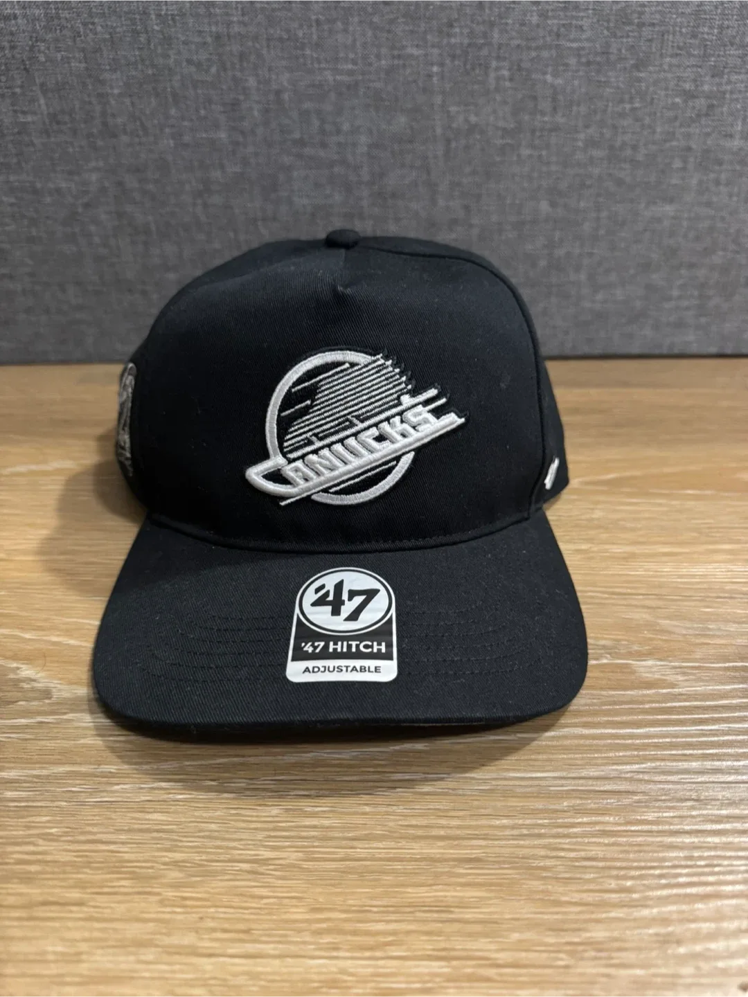 Vancouver Canucks Black SnapBack Hat