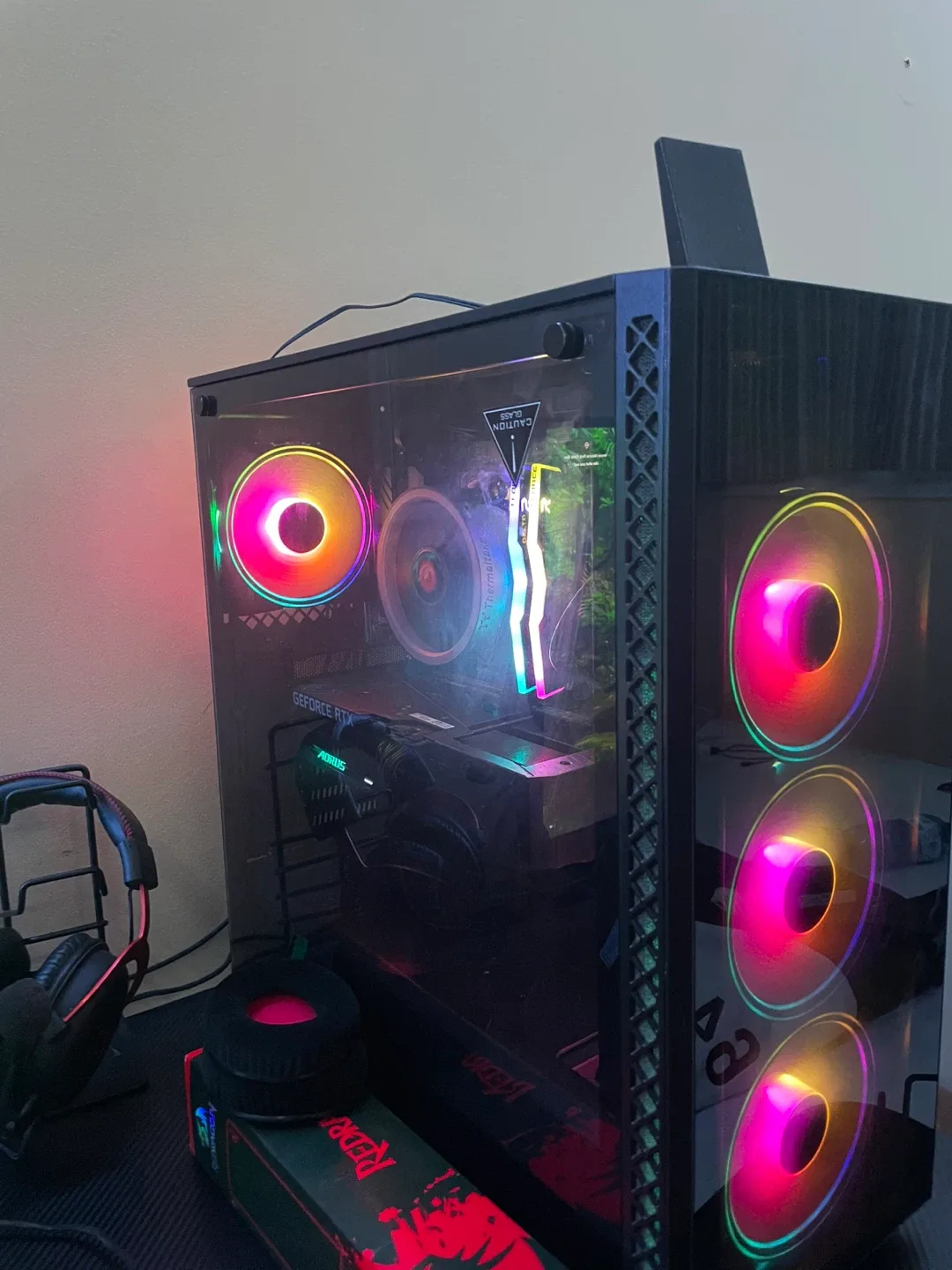 Gaming PC Setup with Desk image indicator(3)