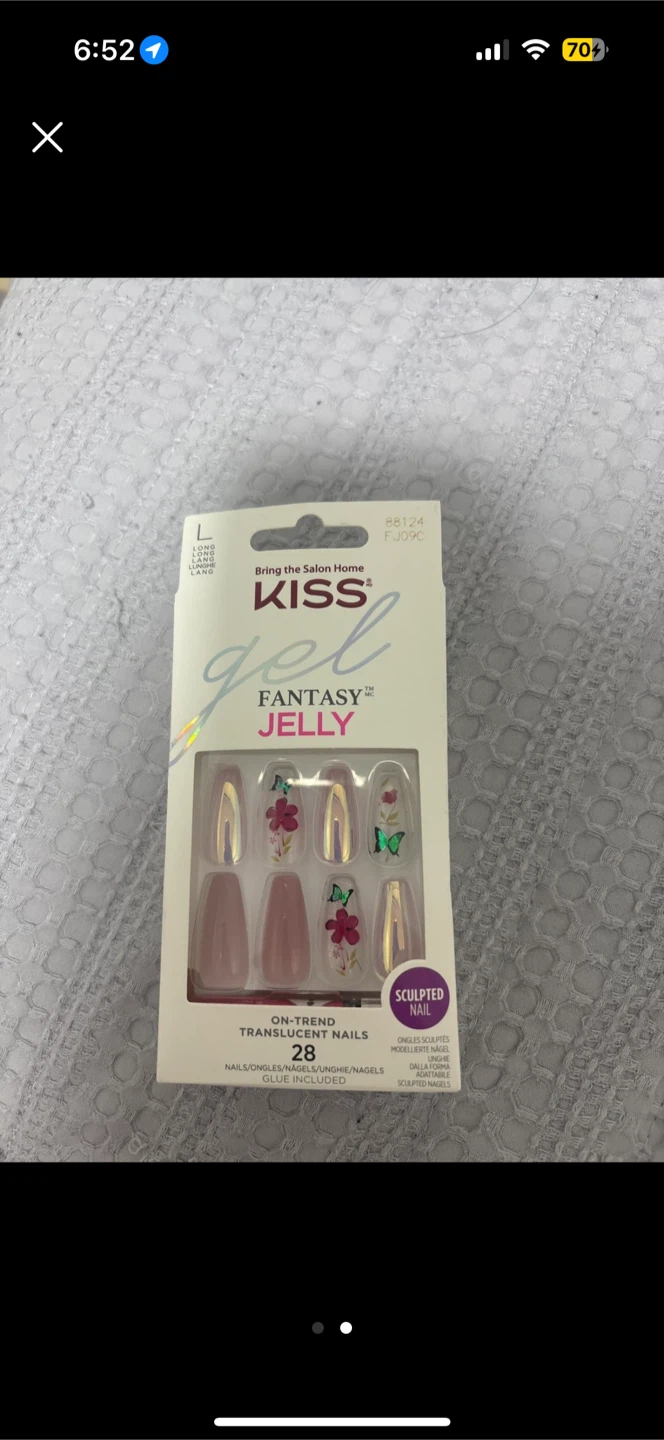 KISS Gel Fantasy Jelly Nails - New!