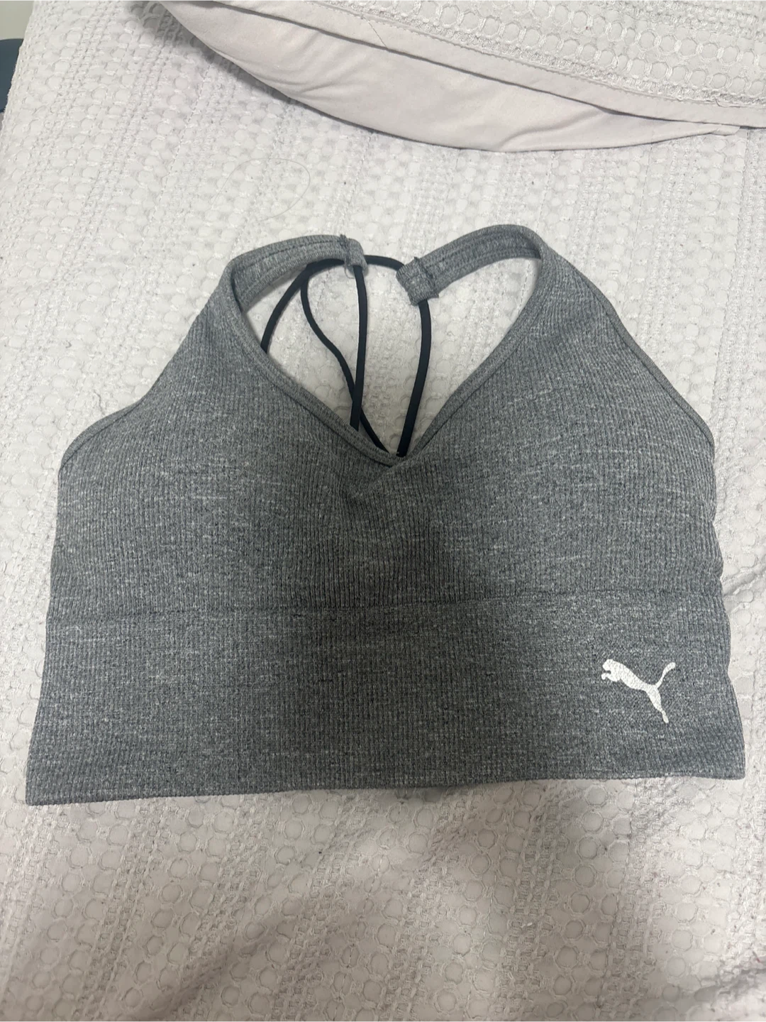 Puma Grey Sports Bra