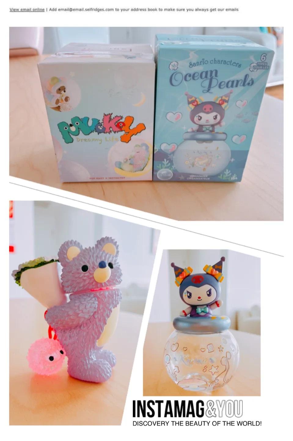 Pop Mart Muckey & Sanrio Ocean Pearls - New! thumbnail