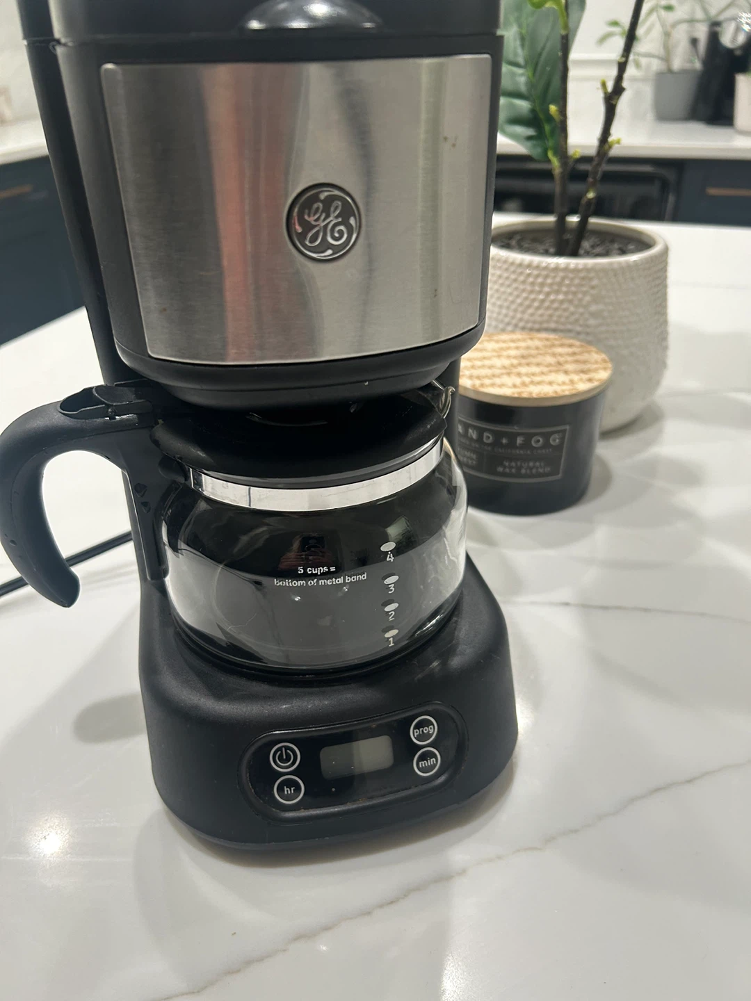 GE 5-Cup Coffee Maker - Black