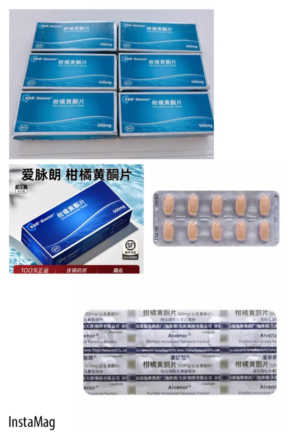 Alvenor Citrus Bioflavonoids Tablets 500mg thumbnail