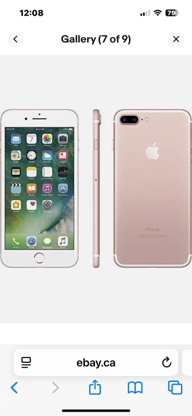 iPhone 7 Plus - Rose Gold - 256GB image indicator(3)