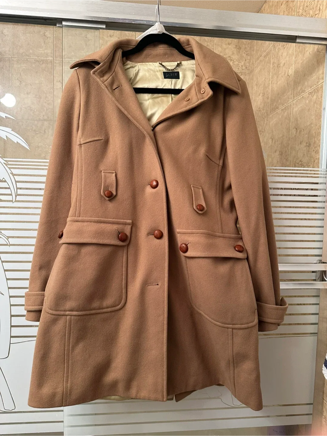 J. Crew Wool Blend Belted Coat - Style 69953 thumbnail