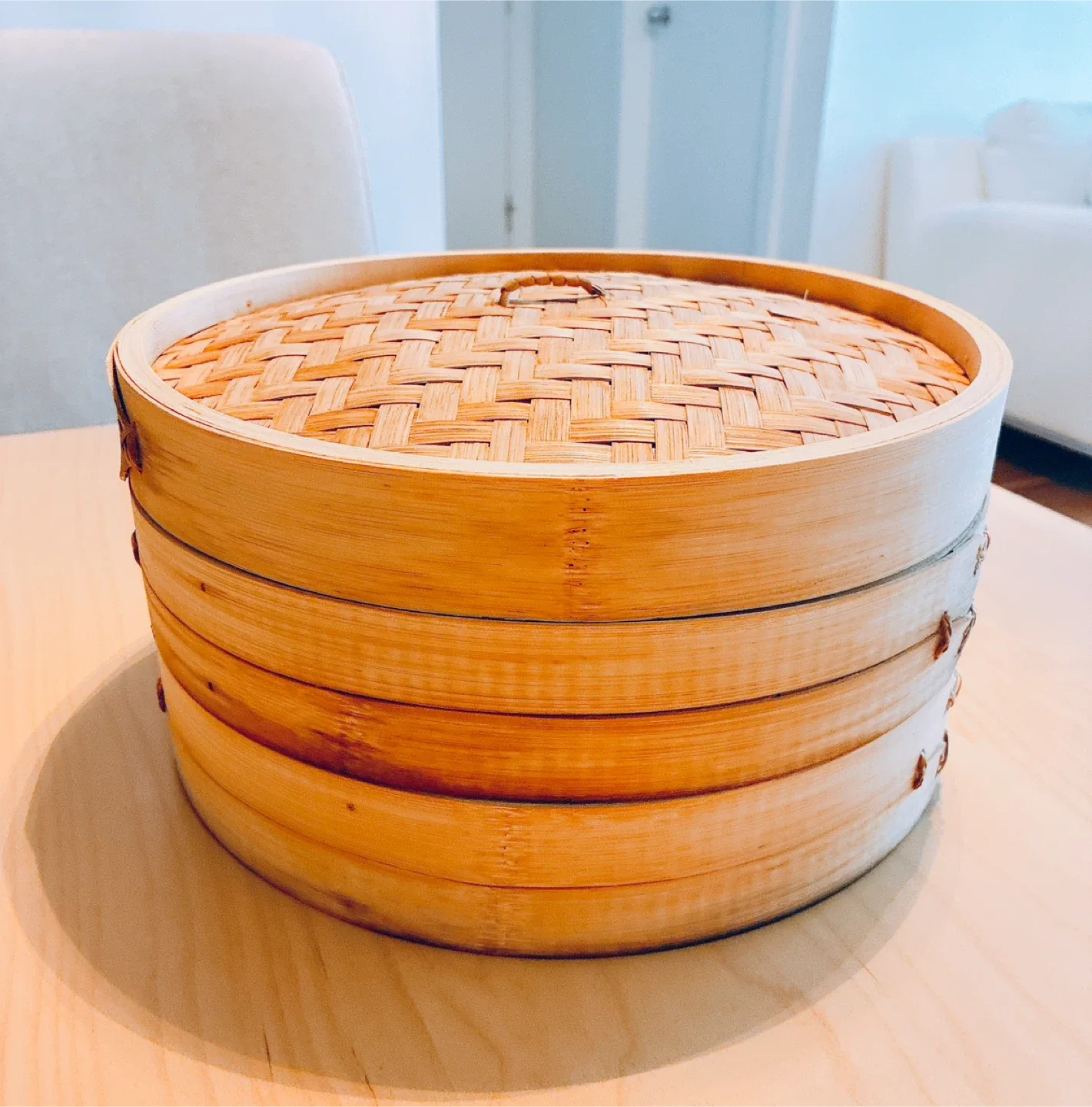 Bamboo Steamer 12 inches thumbnail