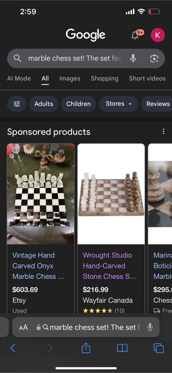 Marble Chess Set image indicator(4)