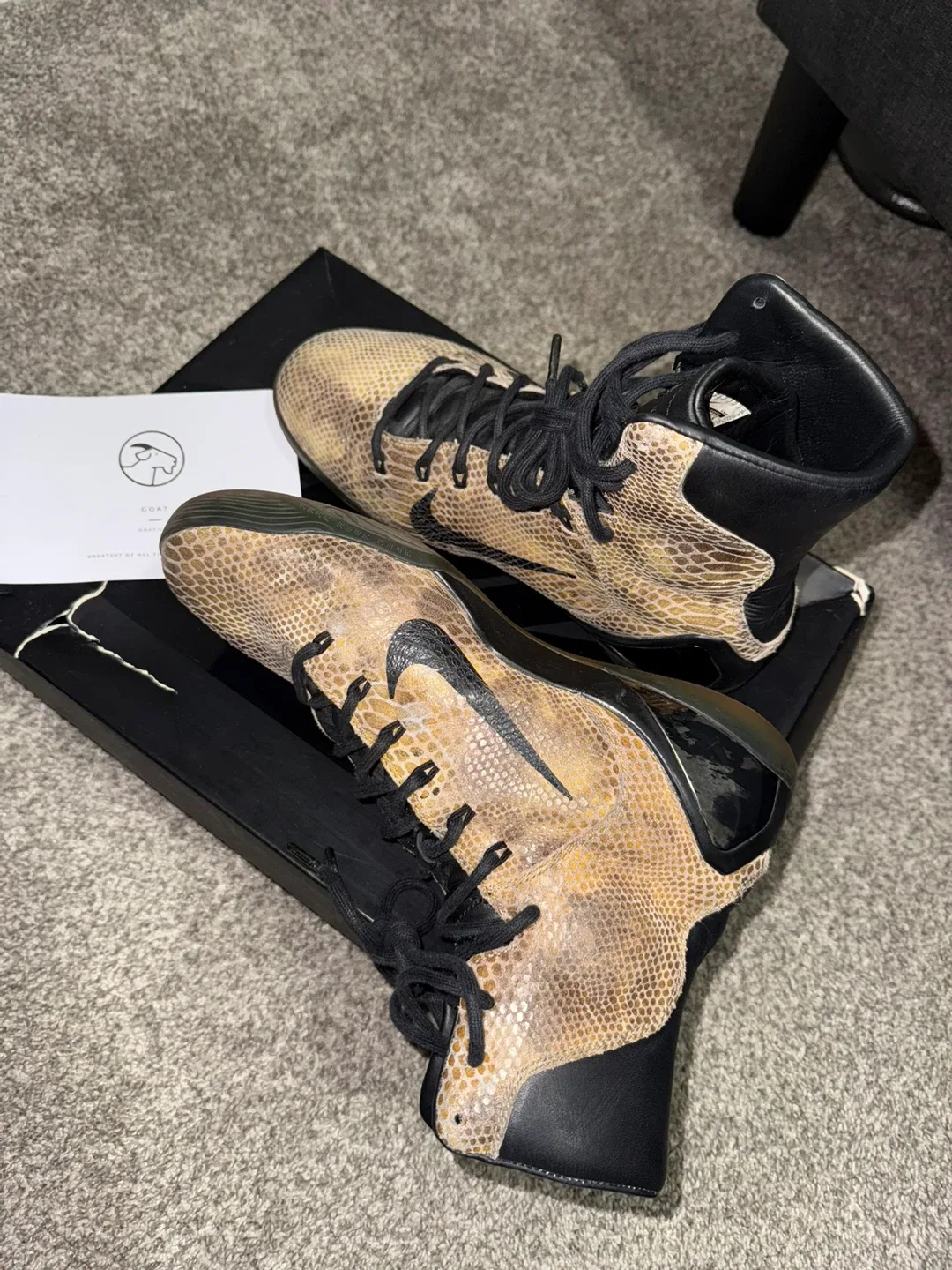 Nike Kobe 9 EM 'Python' Basketball Shoes image indicator(2)