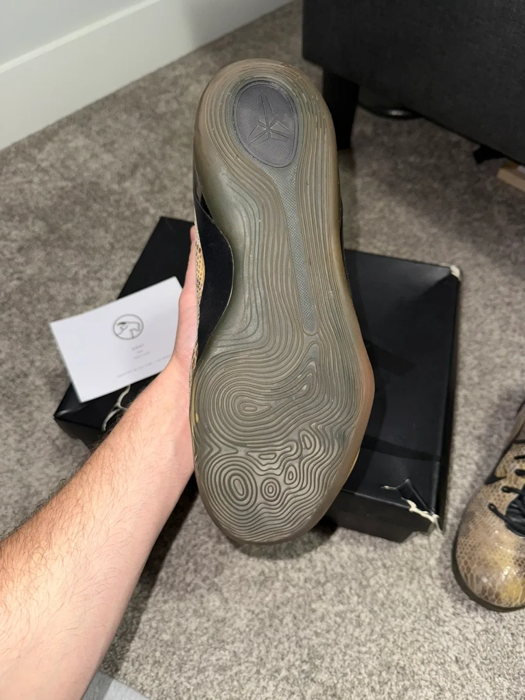 Nike Kobe 9 EM 'Python' Basketball Shoes image indicator(7)