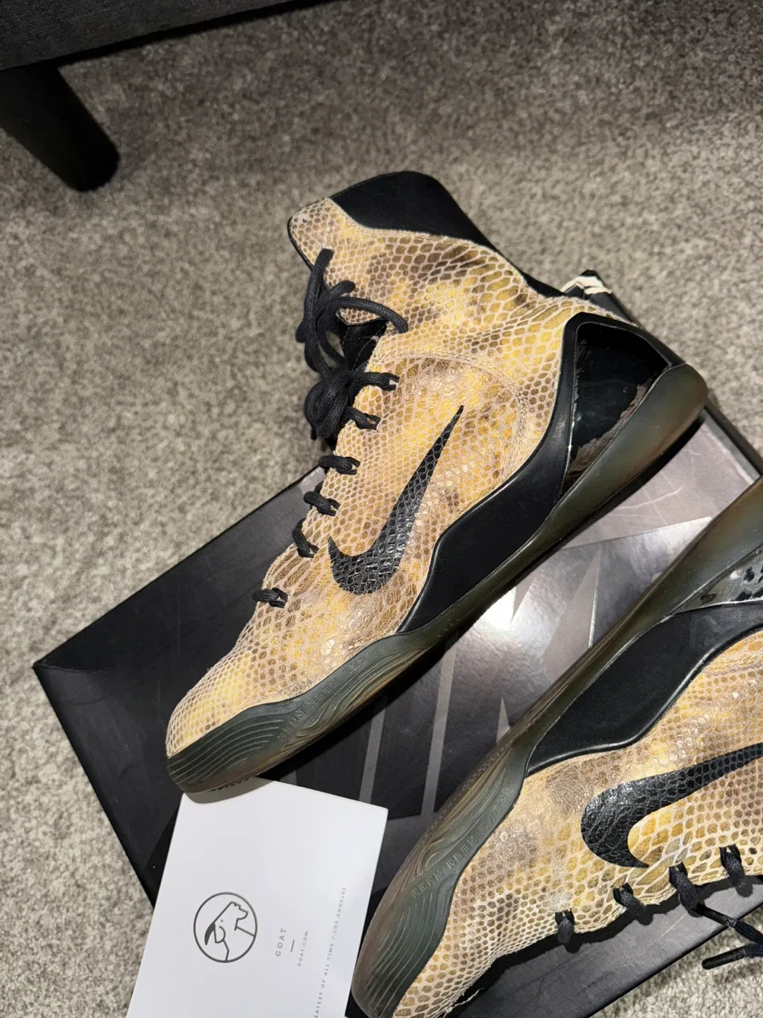 Nike Kobe 9 EM 'Python' Basketball Shoes image indicator(3)