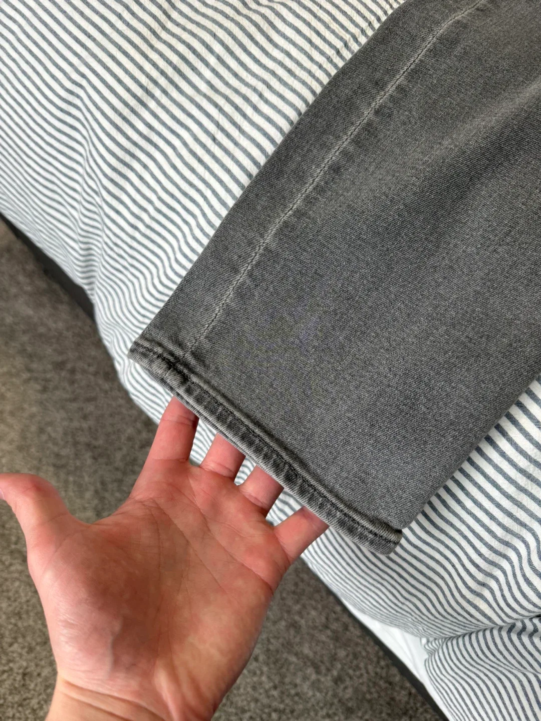 7 For All Mankind Slimmy Jeans, Grey image indicator(6)