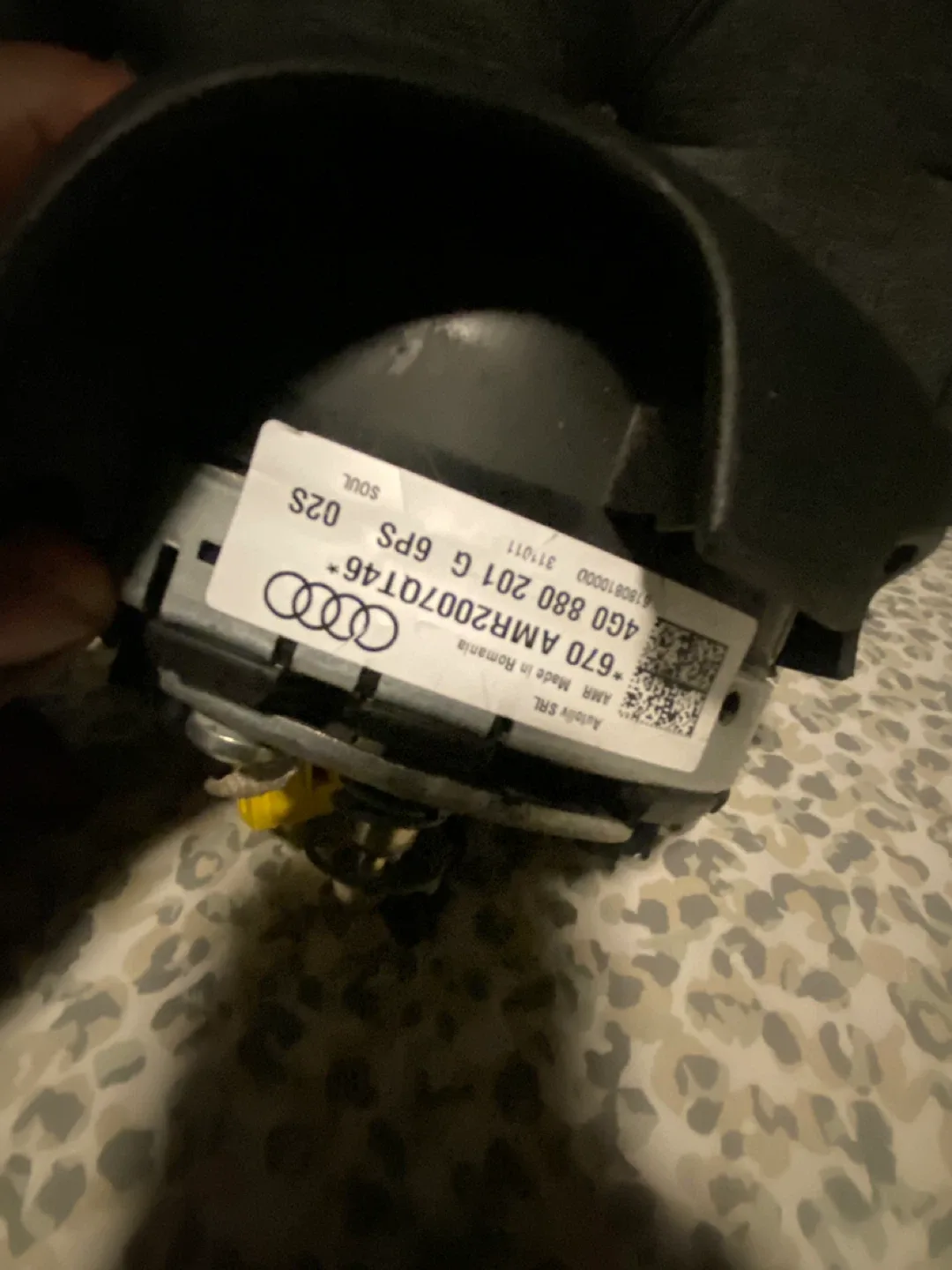 Audi Airbag Module 4G0 880 201 G 6PS image indicator(3)