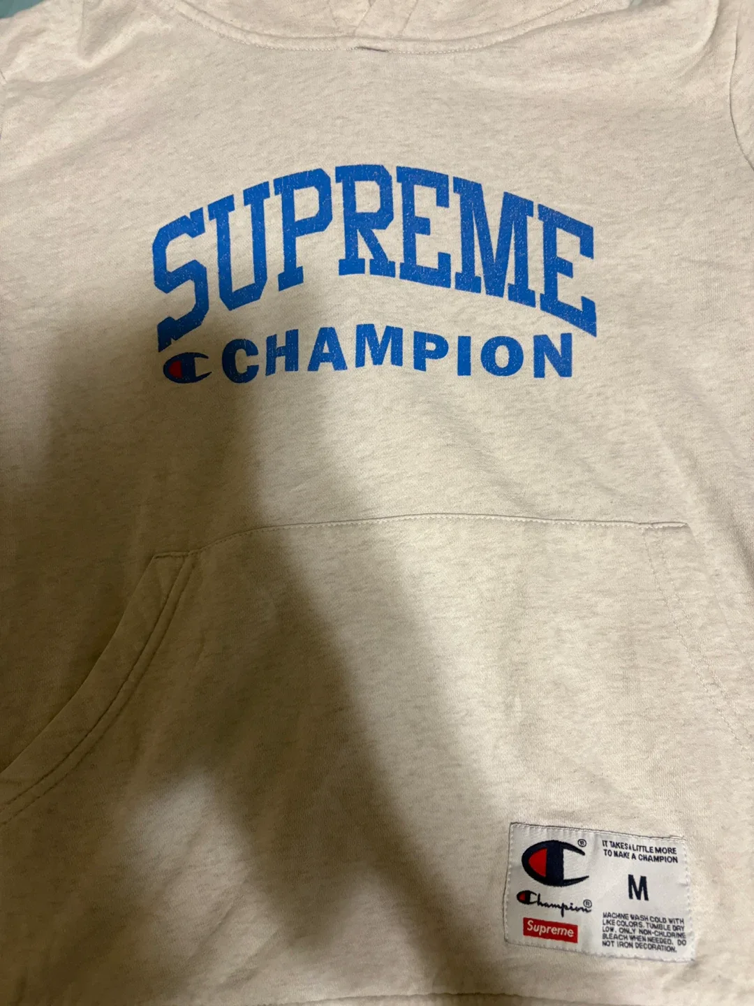 Supreme x Champion Hoodie - Size Medium
