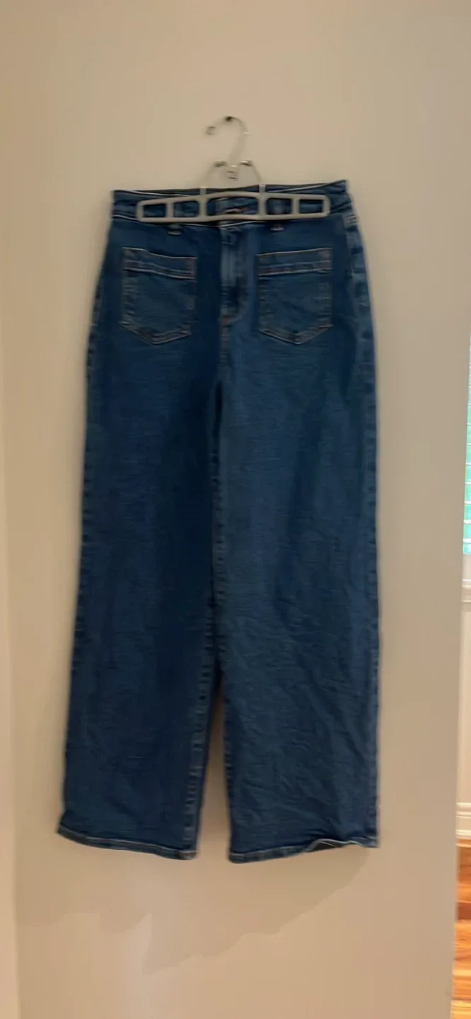 Jillian Harris High Rise Wide Leg Jeans - Size 27 image indicator(2)