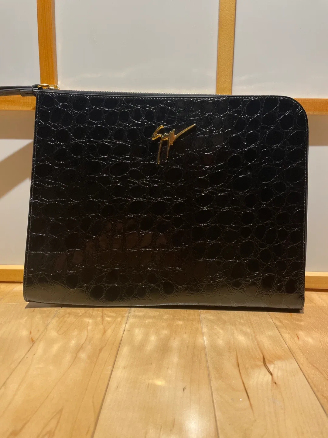 Giuseppe Zanotti Black Clutch thumbnail