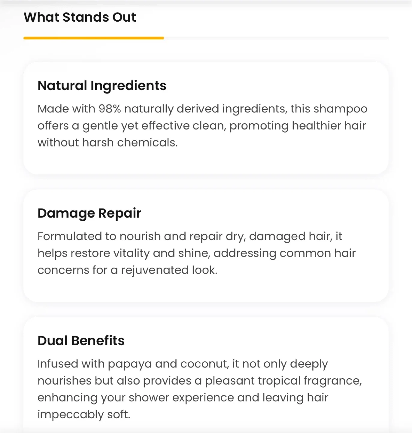 NEW/DISCONTINUED Garnier Damage Repairing Treat Shampoo Papaya image indicator(5)