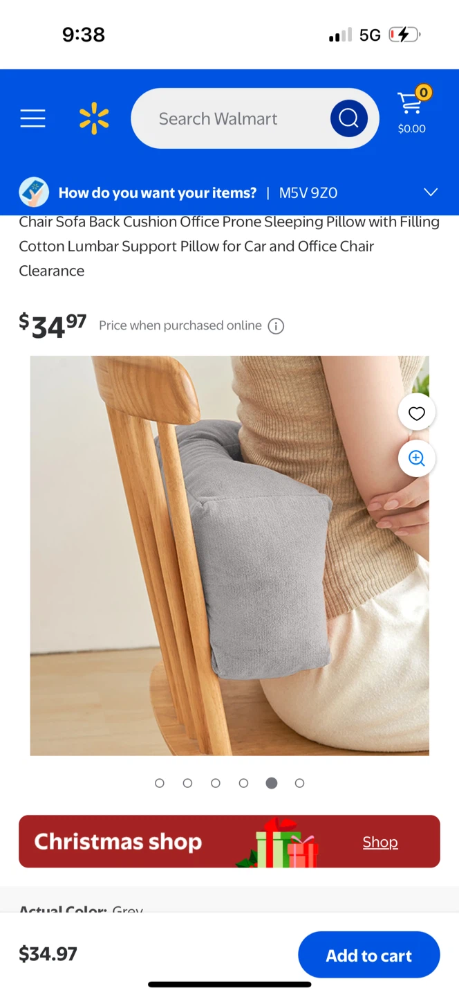 Lumbar Support Pillow for Car & Office Chair - photo 2