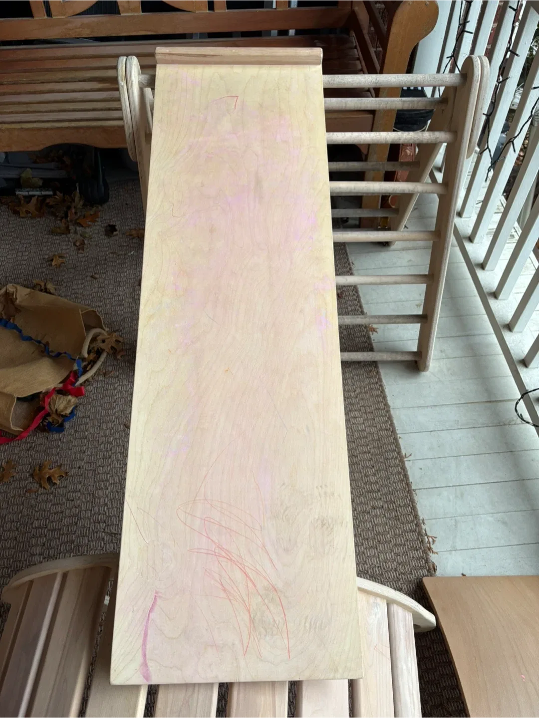 Kimboo Climbing Arch, Ramp, and Balance Board Set image indicator(4)