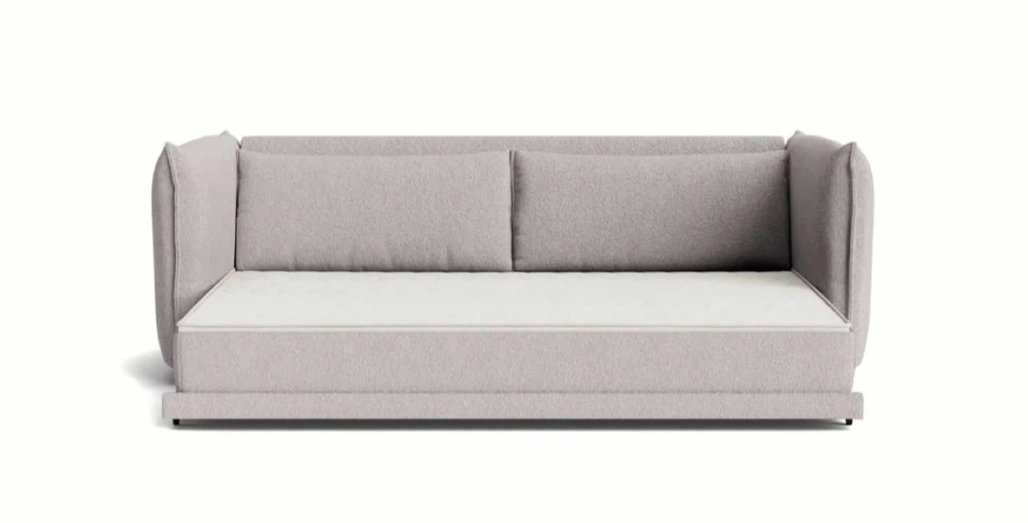 Koala Sofa Bed 92”, Pebble Gray, open box item - photo 5