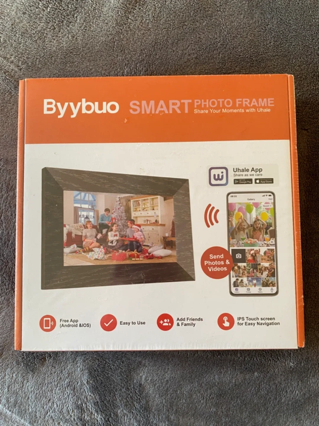 Byybuo Smart Photo Frame - Share Your Moments! image indicator(2)
