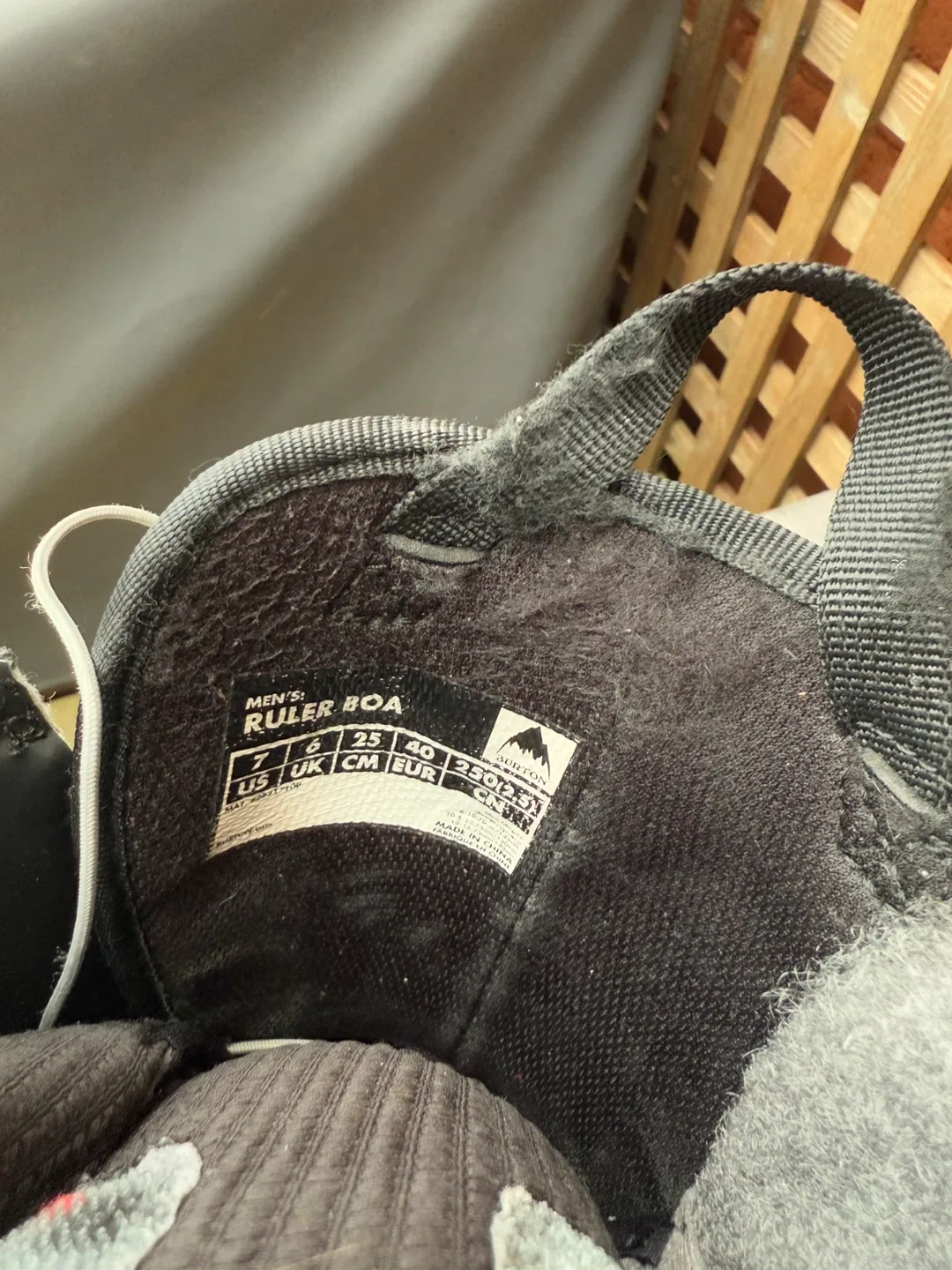 Burton Ruler BOA Men's Snowboard Boots - Size 7 image indicator(4)