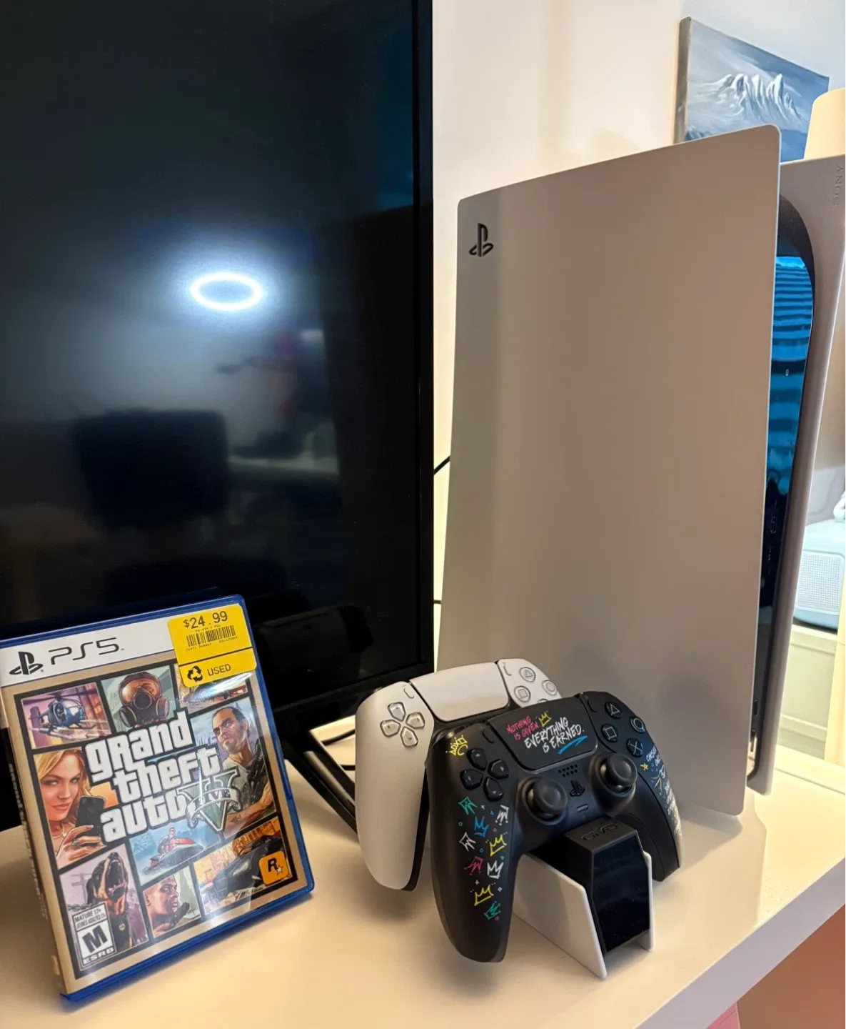 PlayStation 5 with Game and Controllers image indicator(4)