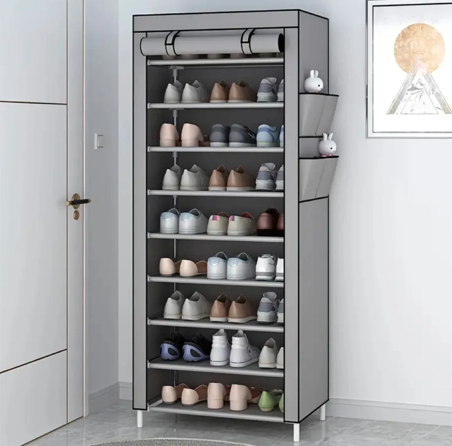 10 layers Shoe Rack Organizers (BRAND NEW IN BOX) image indicator(2)