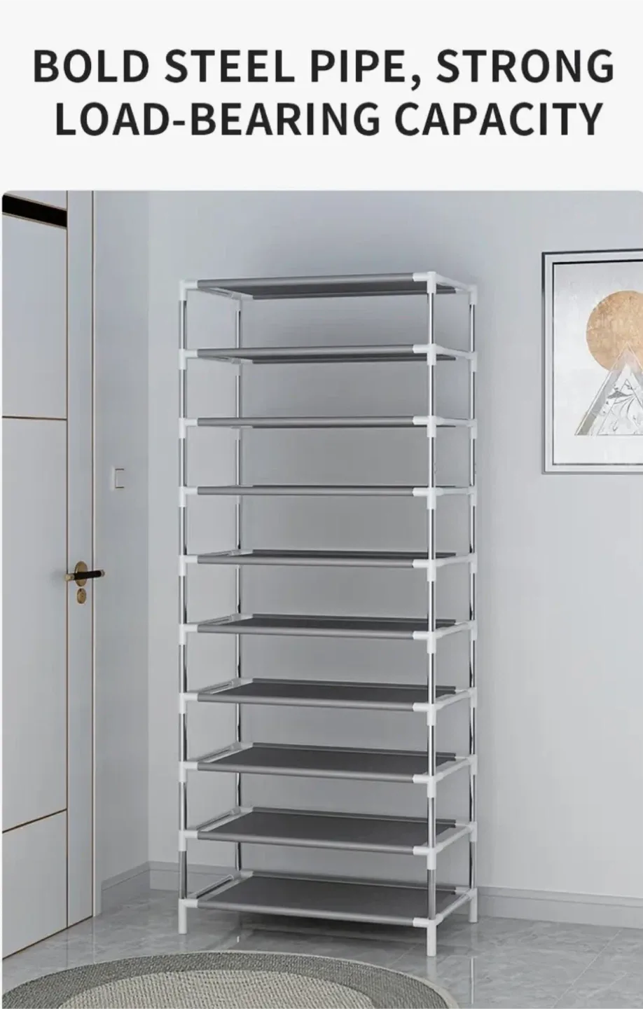 10 layers Shoe Rack Organizers (BRAND NEW IN BOX) image indicator(6)