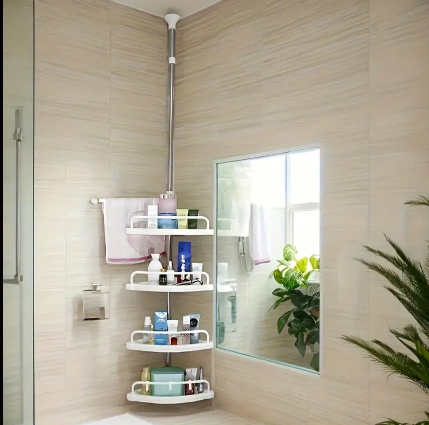 Corner Shower Caddy (BRAND NEW IN BOX) image indicator(3)