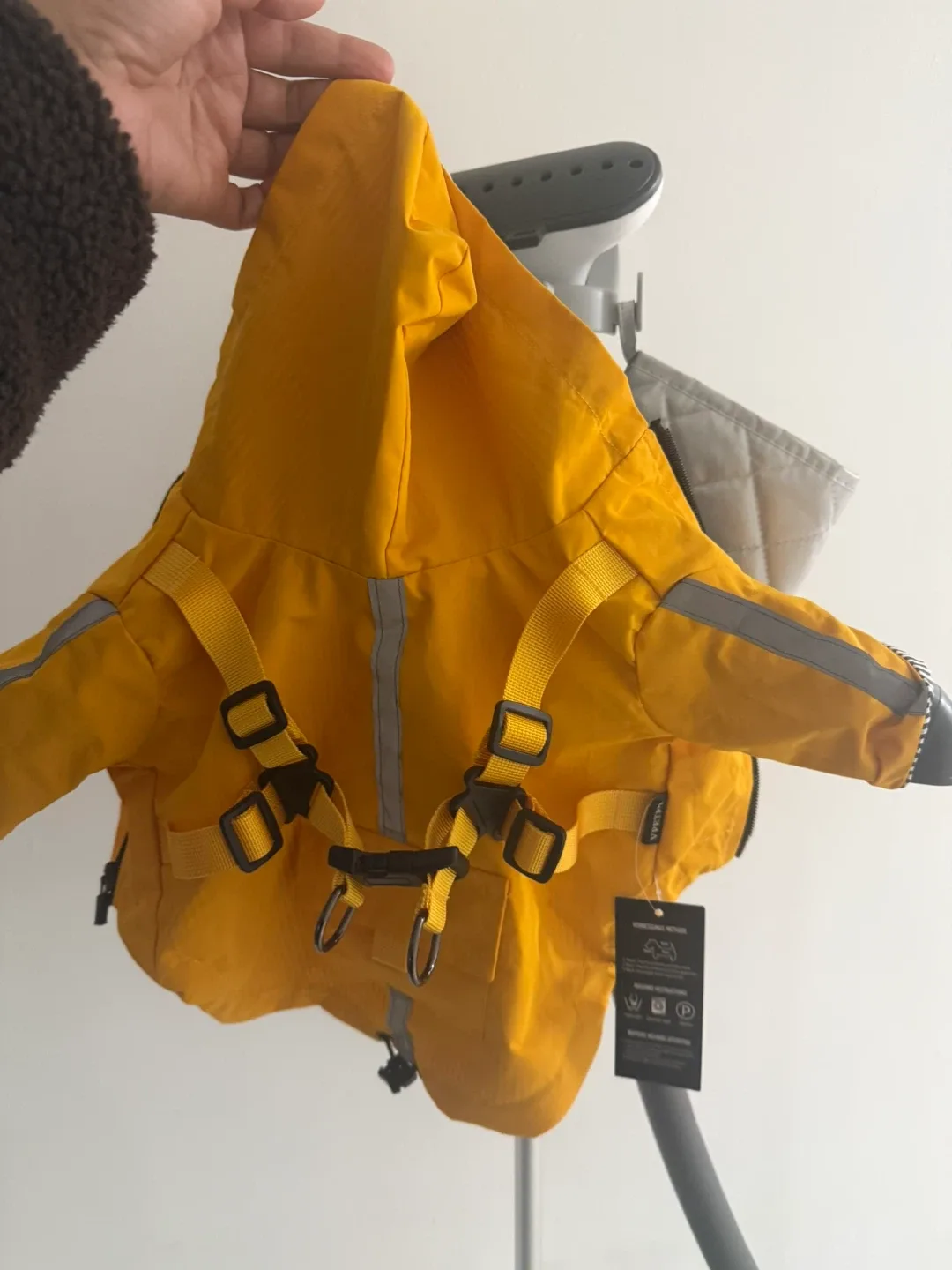 RC Pets Yellow Rain Coat -for small dogs