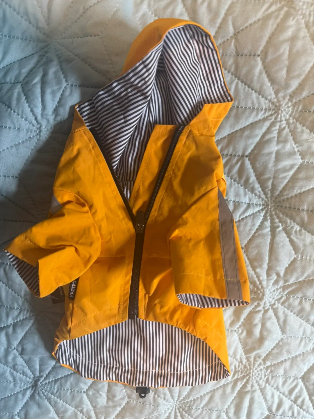 RC Pets Yellow Rain Coat -for small dogs image indicator(2)