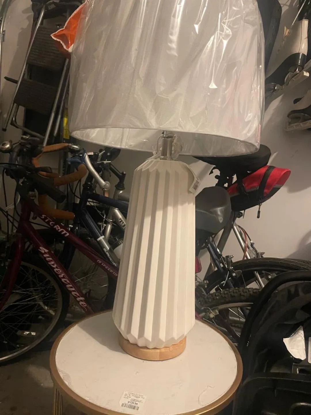 Modern Lamp + Side Table – Set or Separate image indicator(2)