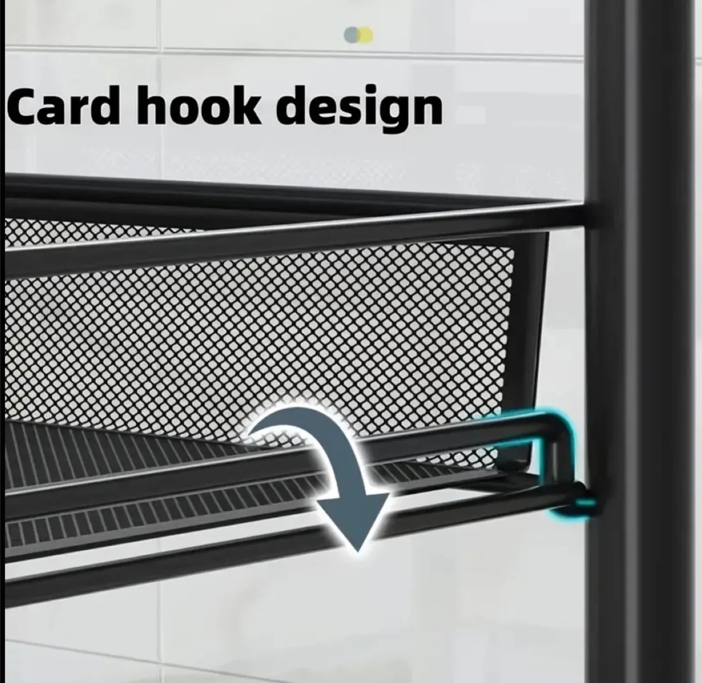 3 layer Rolling Utility Cart (BRAND NEW IN BOX) image indicator(2)