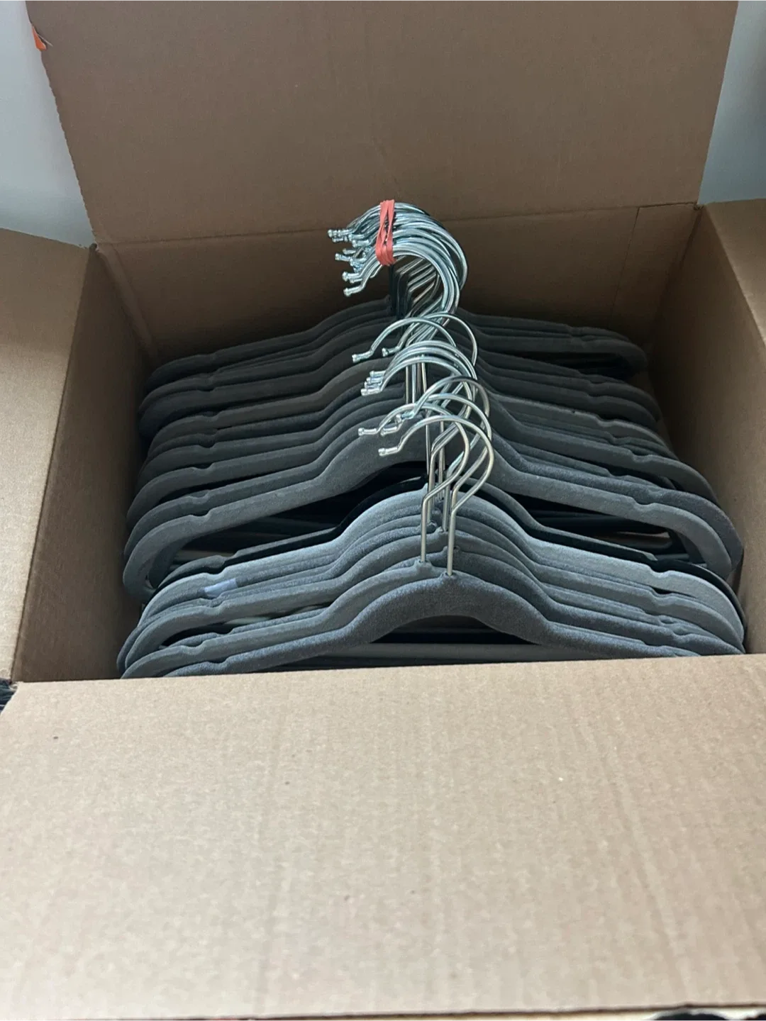 Set of Velvet Kids Clothes Hangers