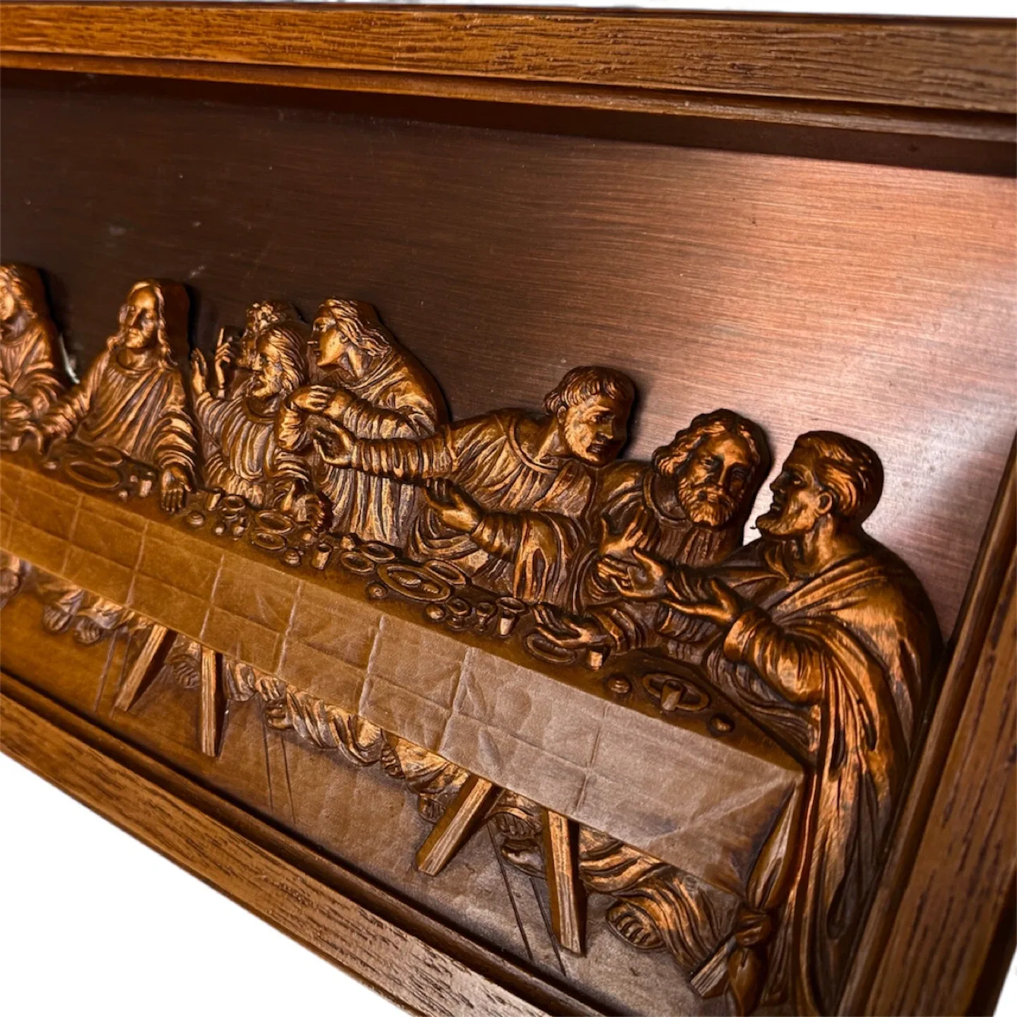 Vintage “The Last Supper” Wall Art – Coppercraft Guild image indicator(2)