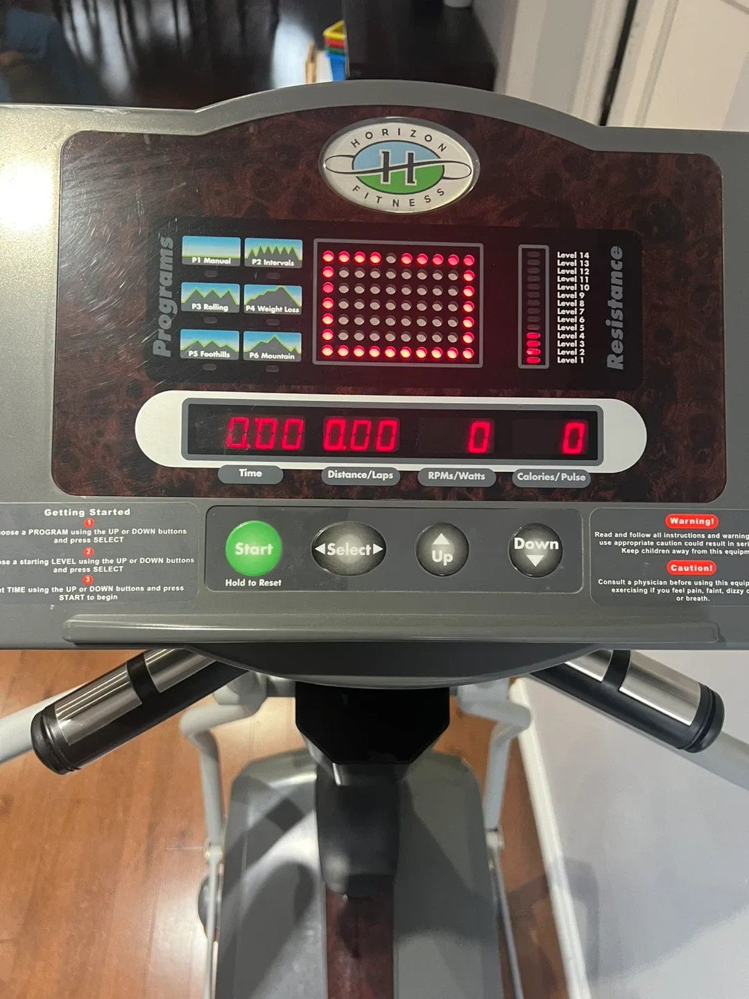 Horizon Fitness Elliptical Machine