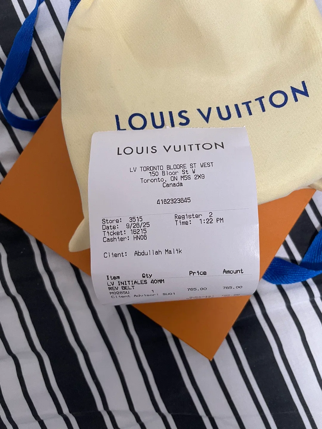 Louis Vuitton LV Initials 40MM Belt image indicator(4)