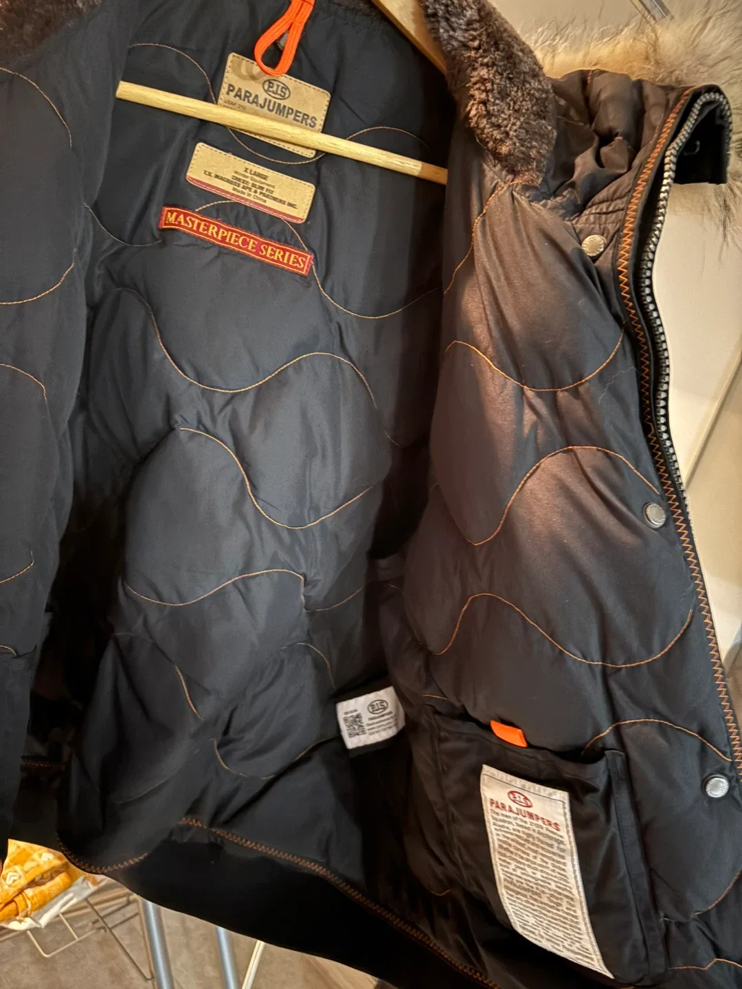 Parajumpers Masterpiece Series Black Jacket - XL image indicator(3)