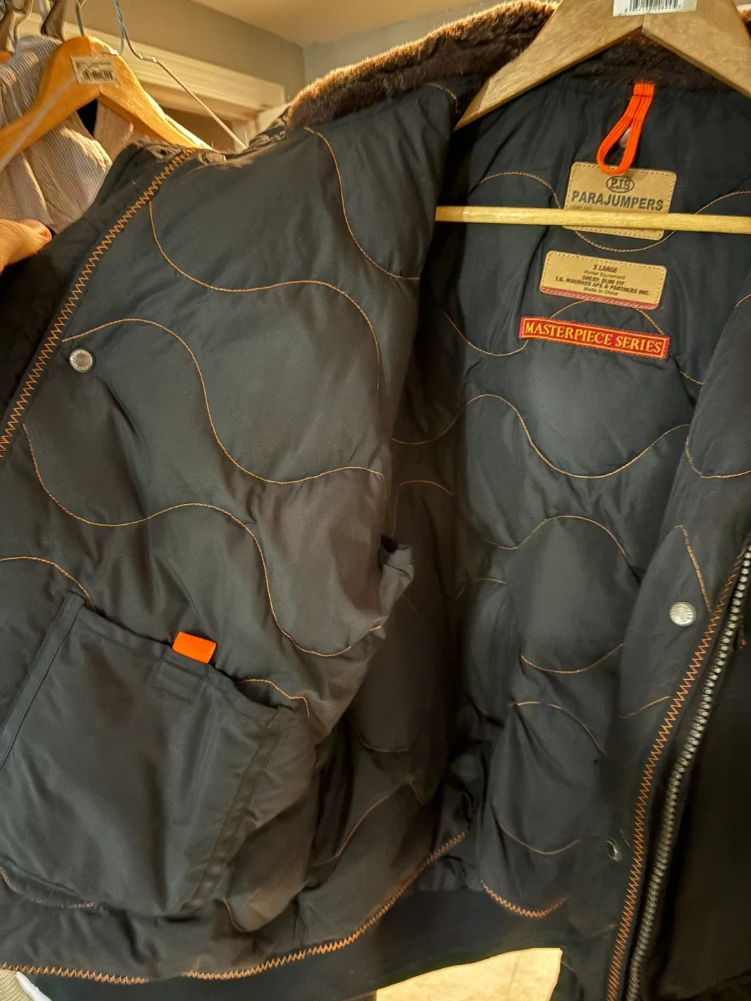 Parajumpers Masterpiece Series Black Jacket - XL image indicator(4)