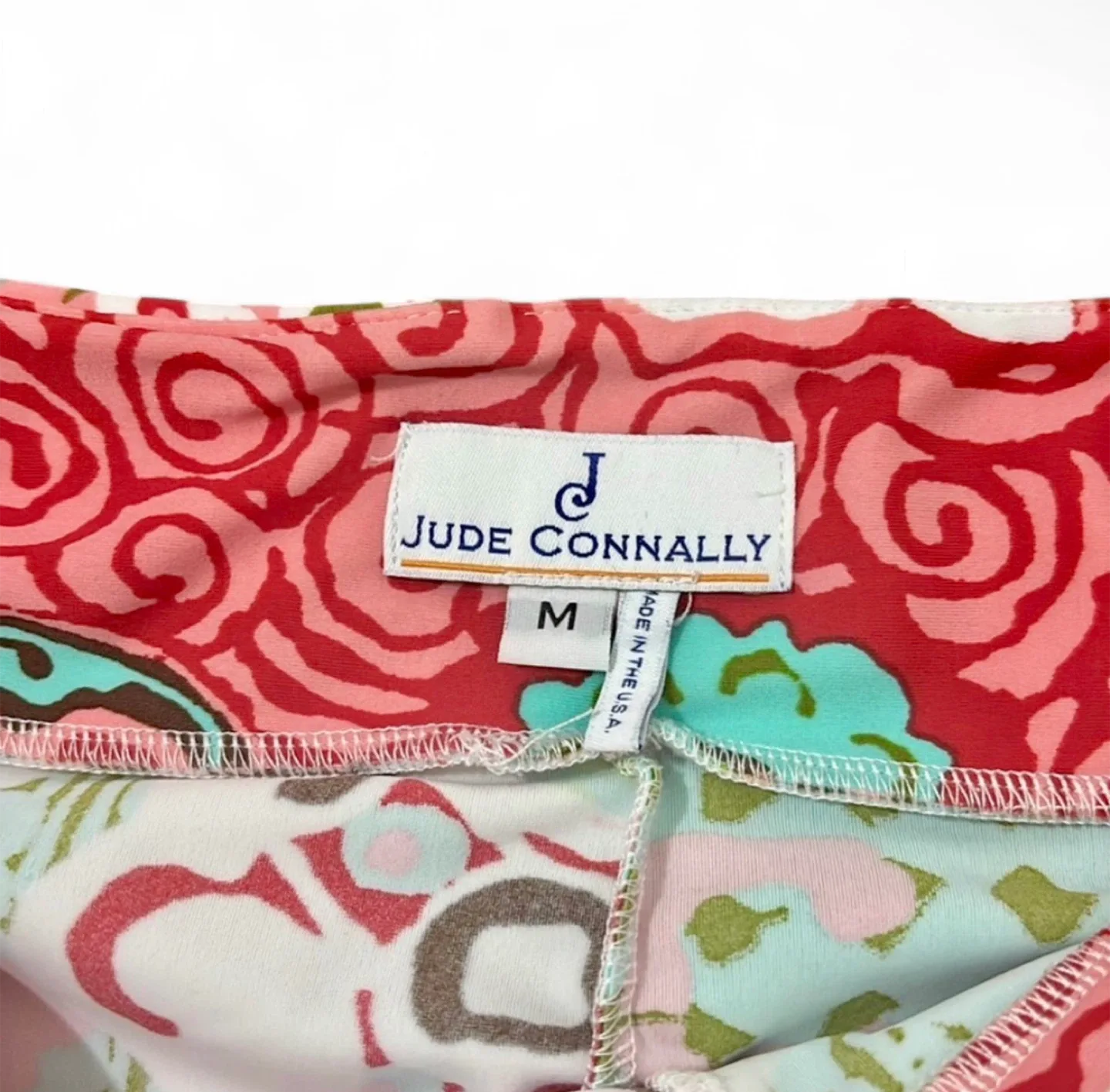 NWOT JUDE CONNALLY Colourful Abstract Skort Mini Skirt image indicator(3)