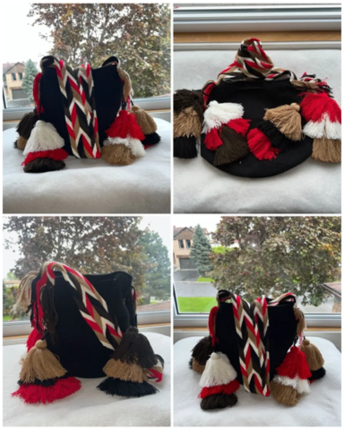 Handmade Wayuu Mochila Bucket Bag image indicator(3)