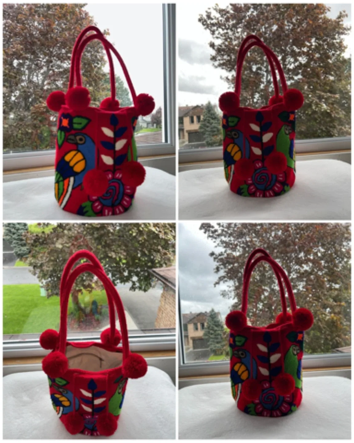 Handmade Wayuu Mochila Bucket Bag image indicator(7)